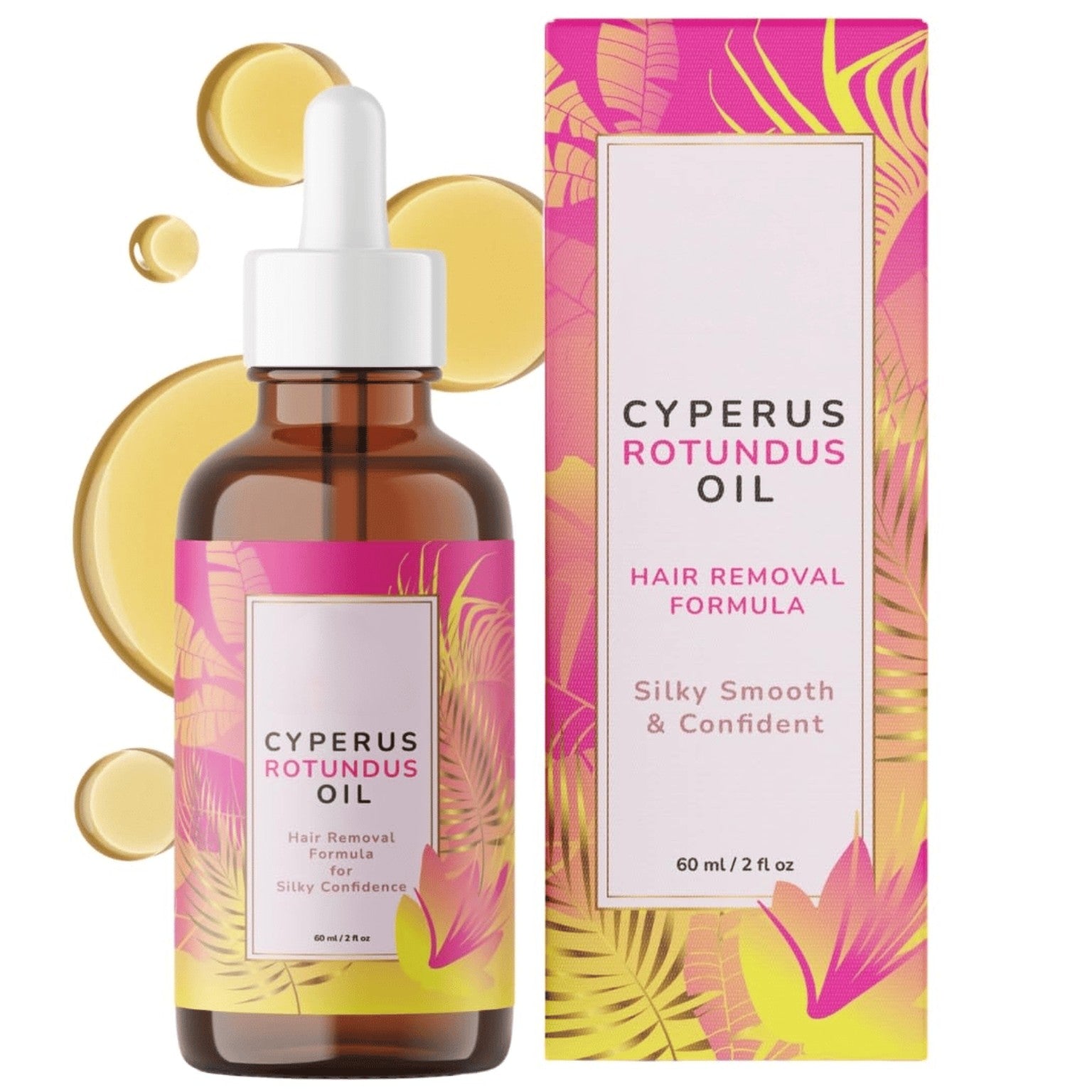 Gentle Cyperus Hair Removal Oil - Smooth Skin Awaits!